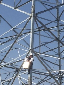 山東送變電工程公司（電力線路鋪設(shè)高塔視頻聯(lián)網(wǎng)系統(tǒng)）施工圖4